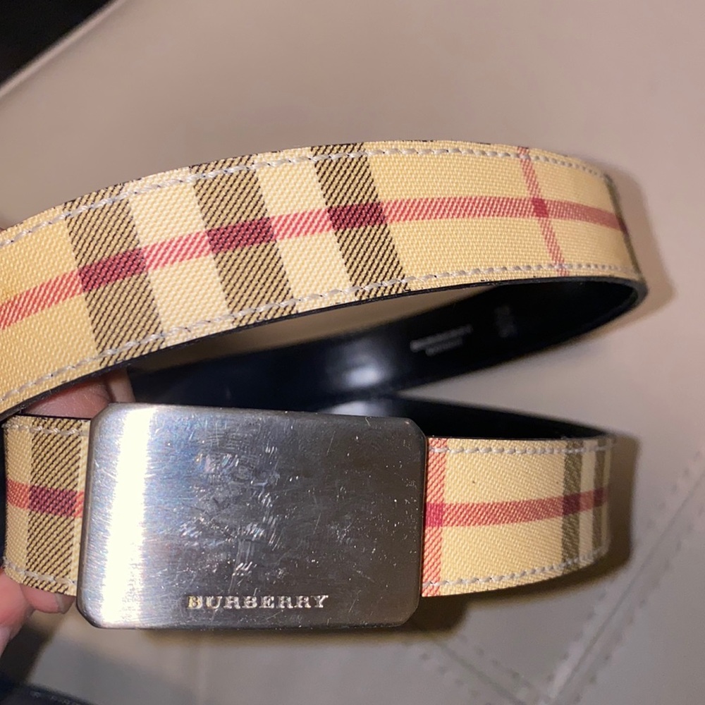 Burberry Men’s Slim Belt 38/95